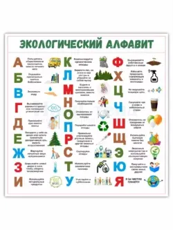 Стенд в кабинет биологии Экологический алфавит