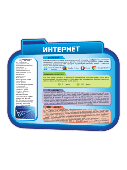 Стенд Интернет в кабинет информатики