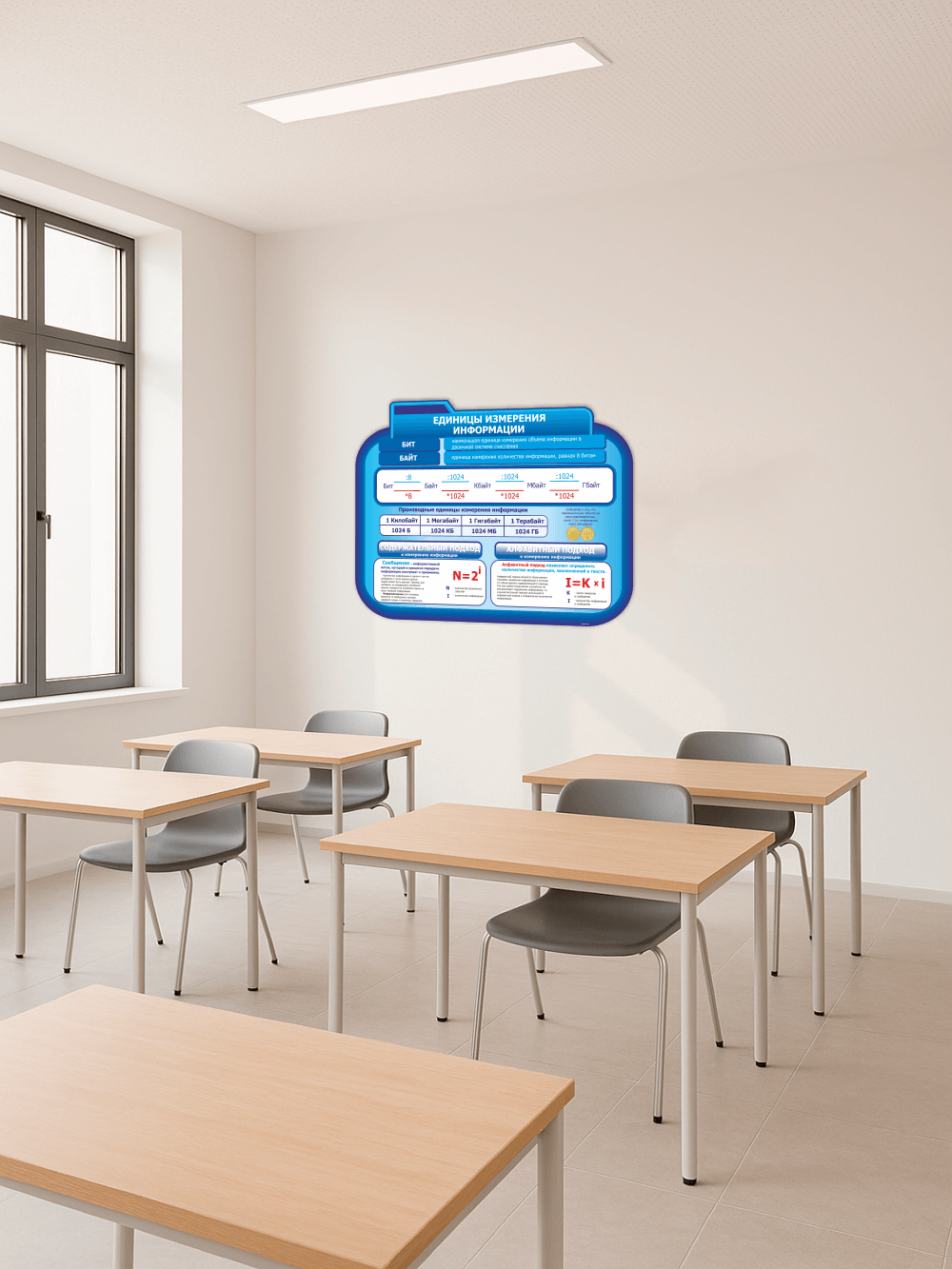 Стенд единицы измерения информации 2 Стенд единицы измерения информации — изображение 2