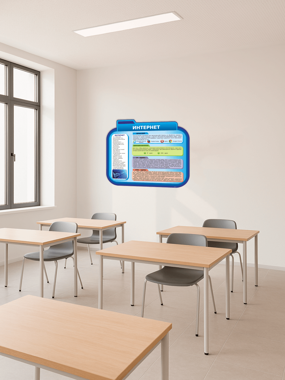 Стенд Интернет в кабинет информатики 2 Стенд Интернет в кабинет информатики — изображение 2