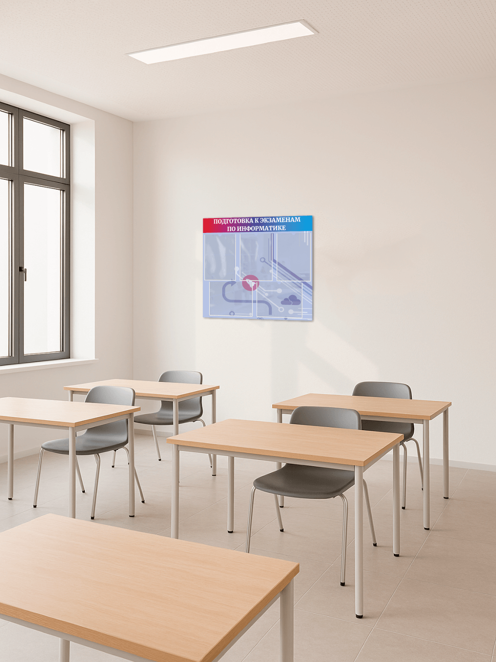 Стенд Подготовка к экзаменам по информатике 2 Стенд Подготовка к экзаменам по информатике — изображение 2