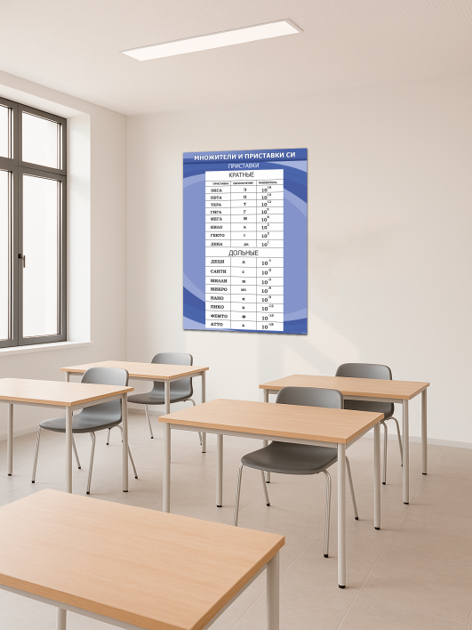 Стенд для школы информационный по физике 75*99см 2 Стенд для школы информационный по физике 75*99см — изображение 2