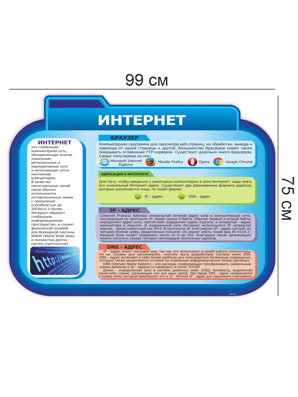 Стенд Интернет в кабинет информатики 4 Стенд Интернет в кабинет информатики — изображение 4