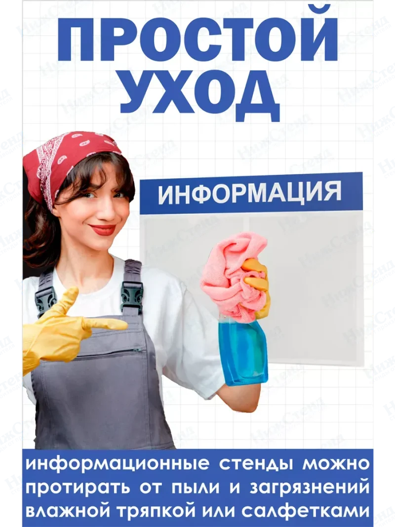 Стенд Информация для офиса и организаций на стену Нижстенд — изображение 5
