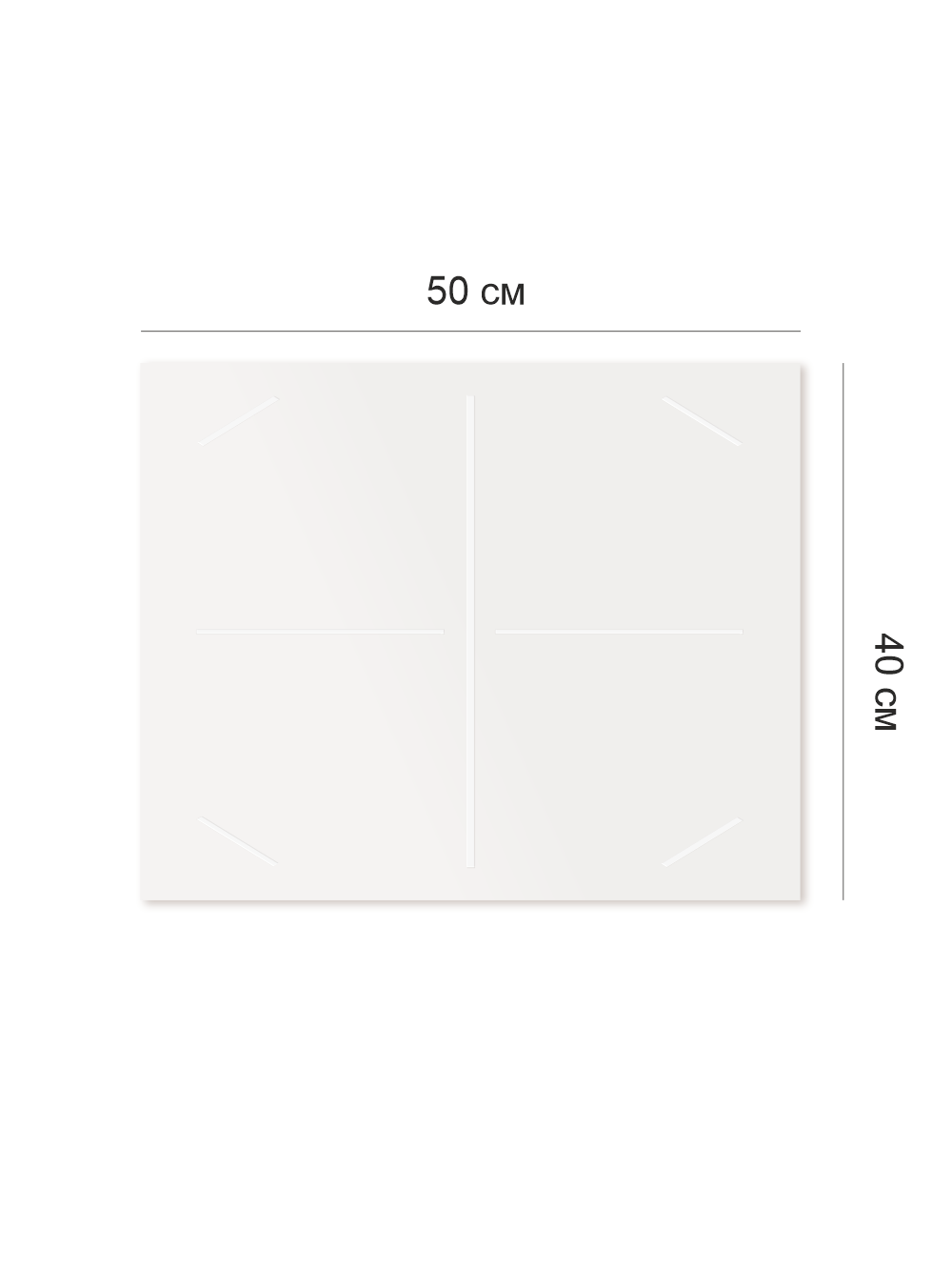 Стенд для офиса Информация с 2 карманами А4 2 Стенд для офиса Информация с 2 карманами А4 — изображение 2