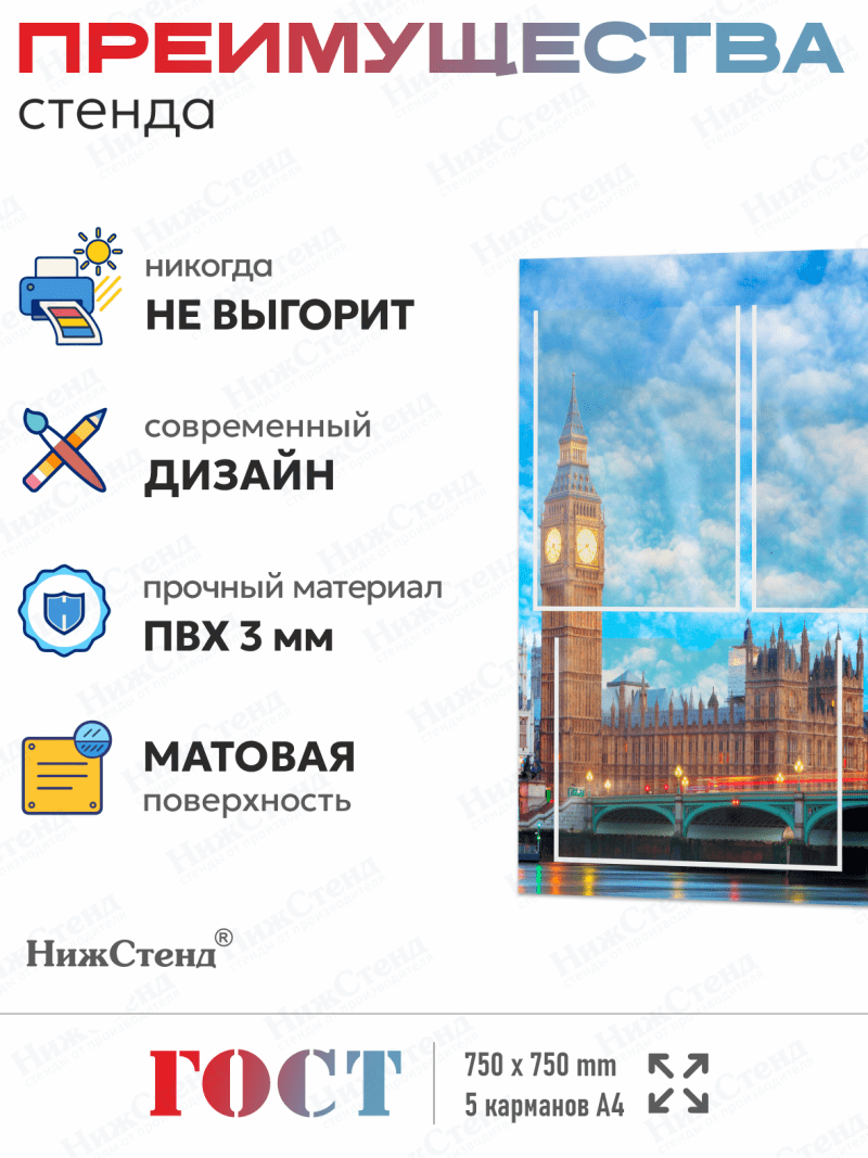 Классный уголок в кабинет английского языка — изображение 2