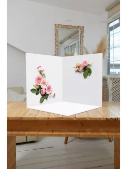 Фотофон угловой 48х49см безбликовый для предметной съемки