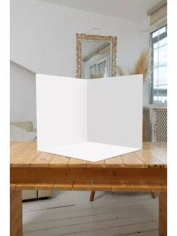 Фотофон угловой 63/59 см безбликовый для предметной съемки