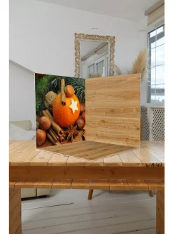 Фотофон новогодний 72х72 см для предметной съемки