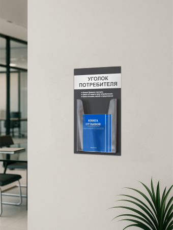 Уголок потребителя покупателя с книгами 2025 — изображение 5