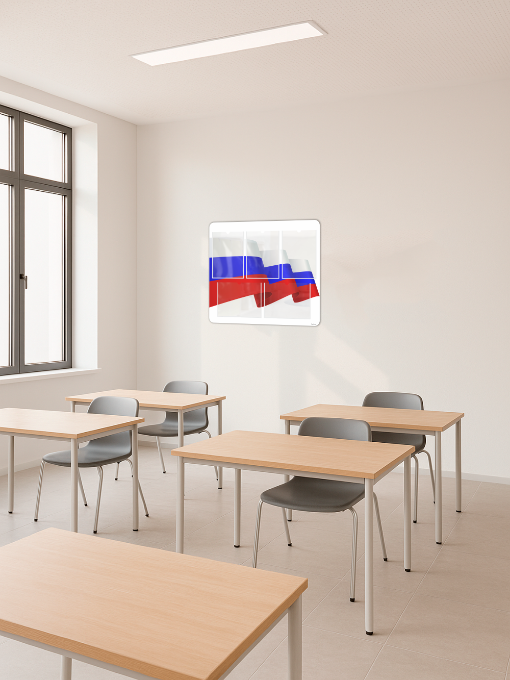 Классный уголок для школы с символикой России 75*65см 2 Классный уголок для школы с символикой России 75*65см — изображение 2