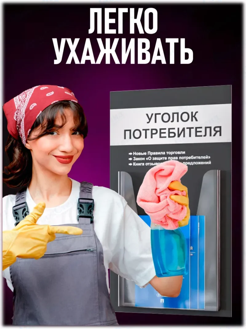 Уголок потребителя покупателя с книгами 2024 — изображение 6