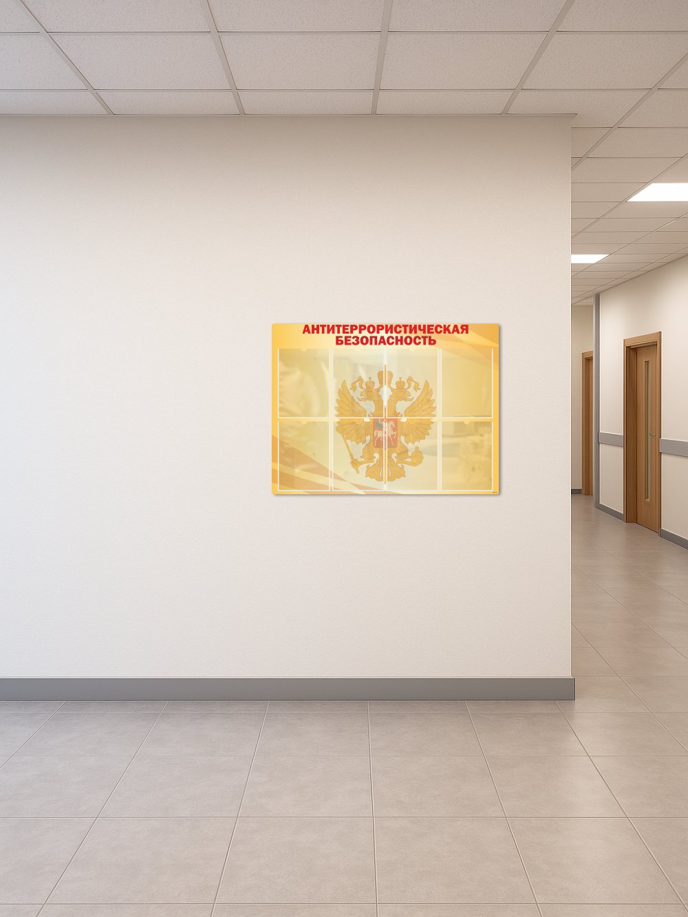 Стенд «Антитеррористическая безопасность» 99×75 см 5 Стенд «Антитеррористическая безопасность» 99×75 см — изображение 5
