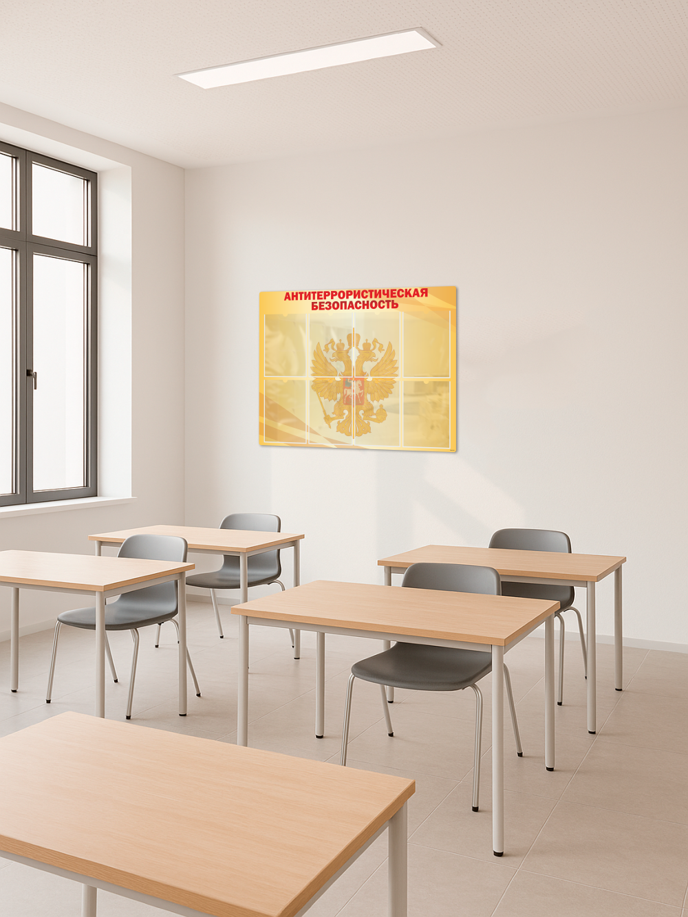 Стенд «Антитеррористическая безопасность» 99×75 см 4 Стенд «Антитеррористическая безопасность» 99×75 см — изображение 4