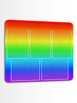 Информационный стенд с карманом для заголовка