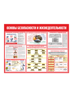 Стенд по безопасности "Основы безопасности и жизнедеятельности"