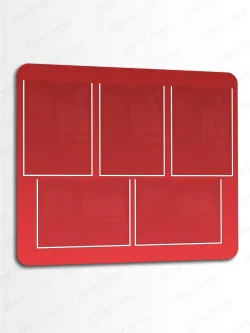 Информационный стенд с карманами