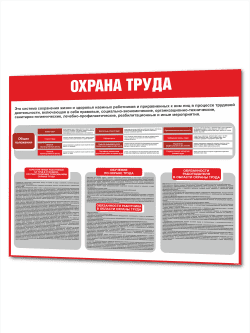 Стенд "Охрана труда"