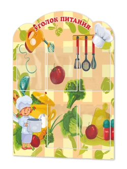 Стенд "Уголок питания"