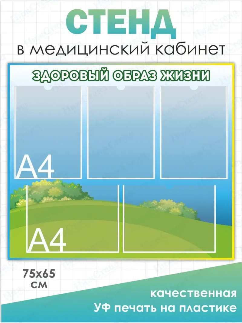 Стенд Здоровый образ жизни