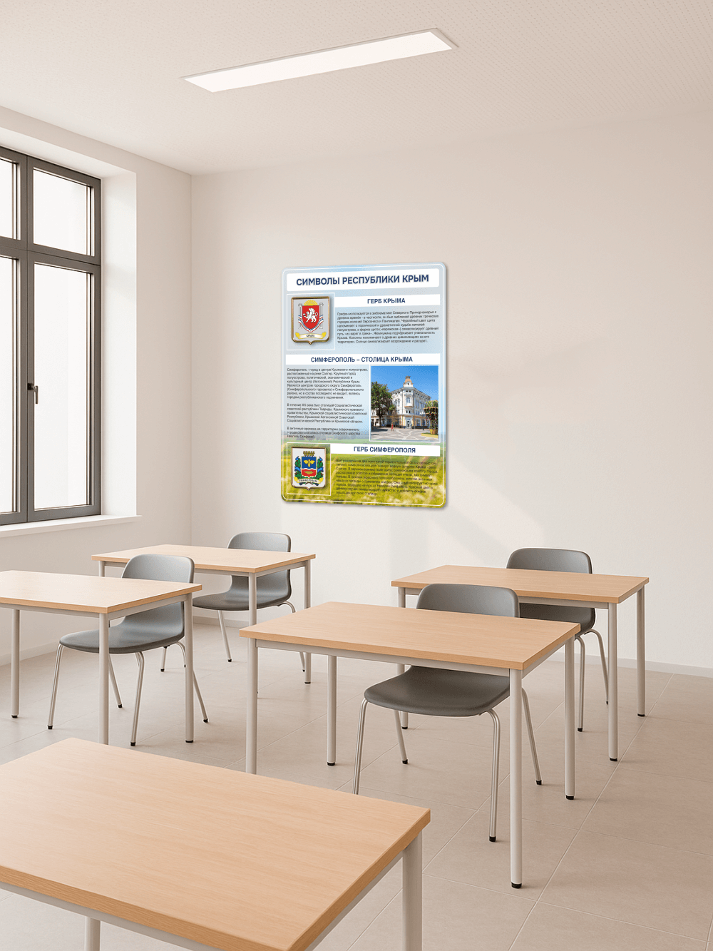 Стенд "Символы Республики Крыма" 2 Стенд "Символы Республики Крыма" — изображение 2
