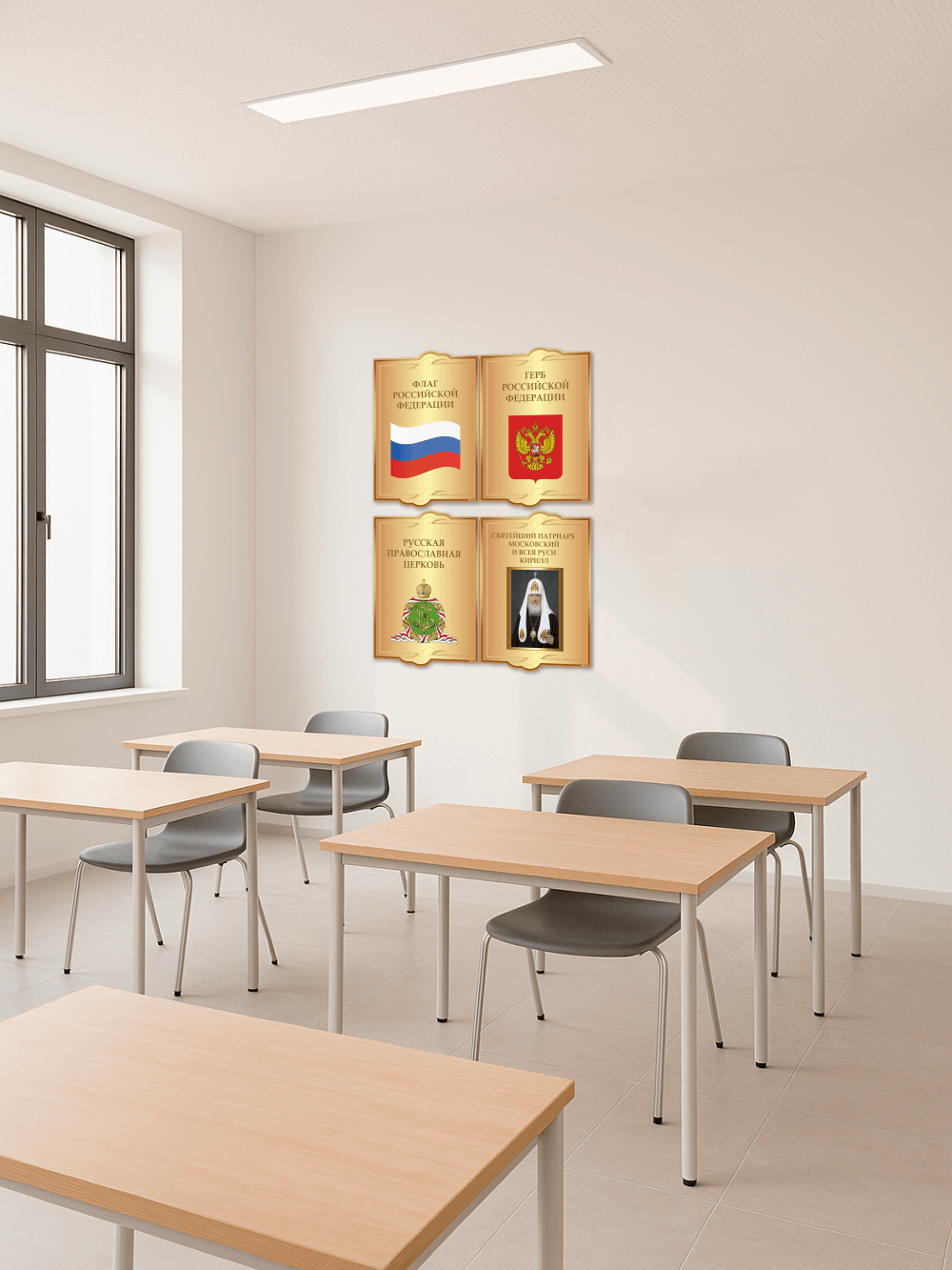 Стенд с государственной символикой России 2 Стенд с государственной символикой России — изображение 2