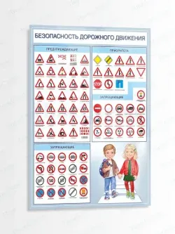 Стенд информационный Безопасность дорожного движения