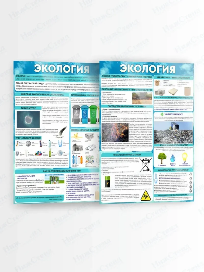 Стенды на экологическую тему