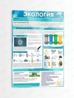 Стенд в кабинет экологии, часть 1