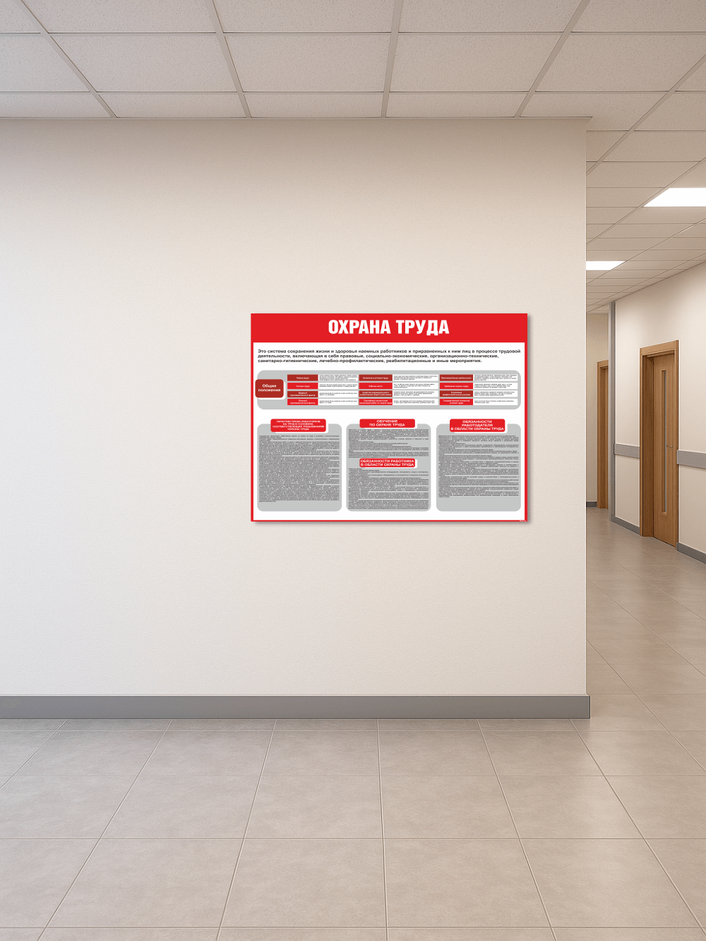 Стенд "Охрана труда" 4 Стенд "Охрана труда" — изображение 4