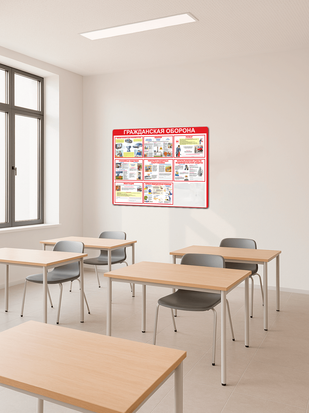 Стенд "Гражданская оборона" 5 Стенд "Гражданская оборона" — изображение 5