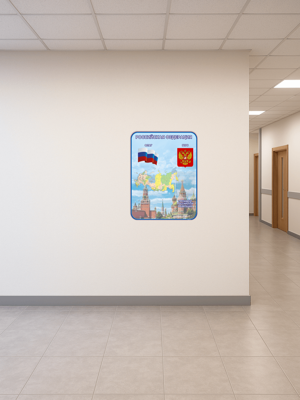 Стенд с государственной символикой России 5 Стенд с государственной символикой России — изображение 5