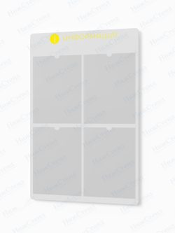 Информационный стенд с карманами А4