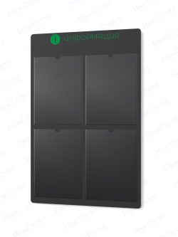 Информационный стенд с карманами А4