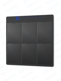 Информационный стенд с карманами А4