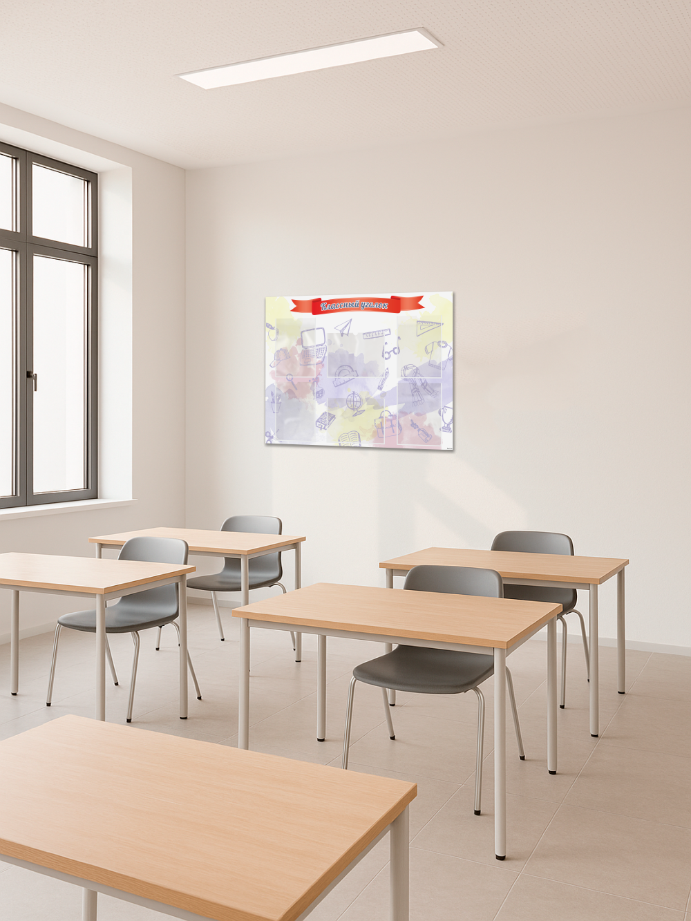 Классный уголок для школы 2 Классный уголок для школы — изображение 2