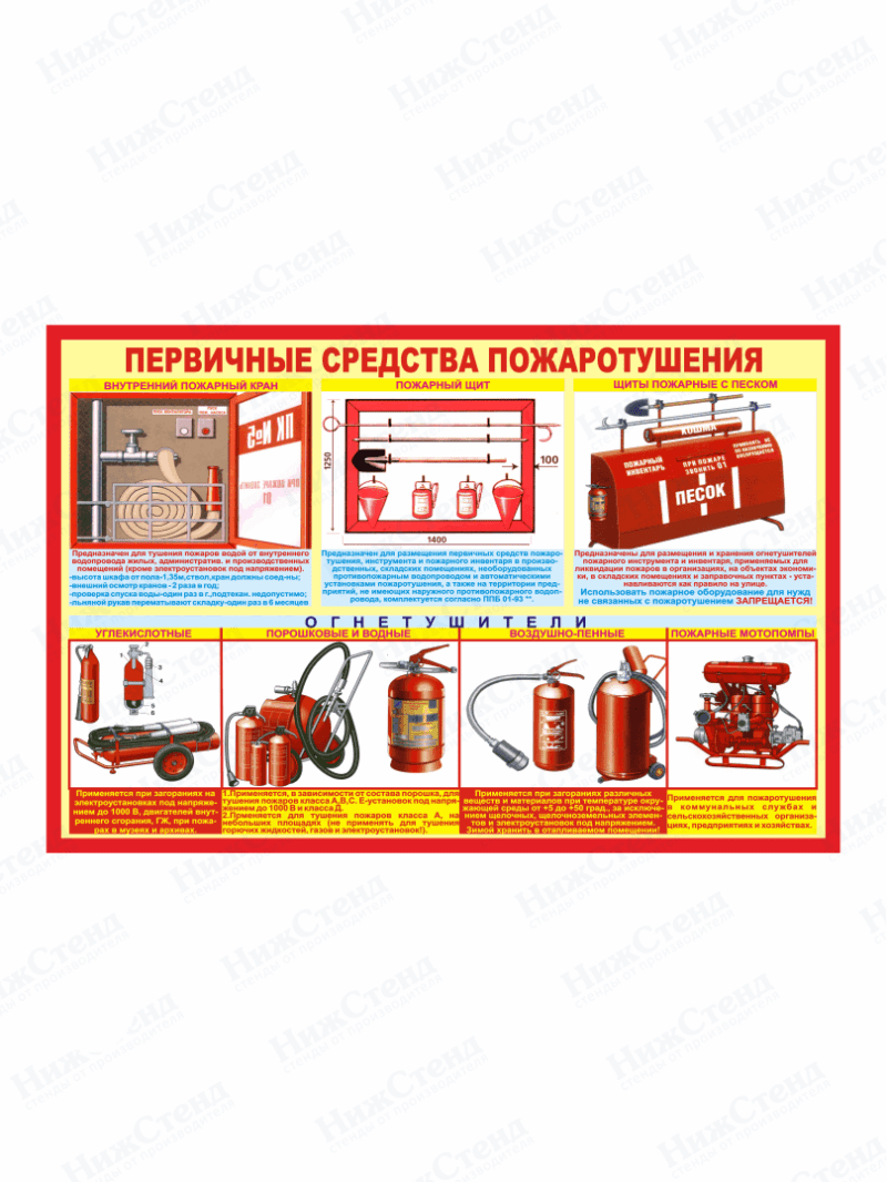 Стенд "Пожарная безопасность" — изображение 4