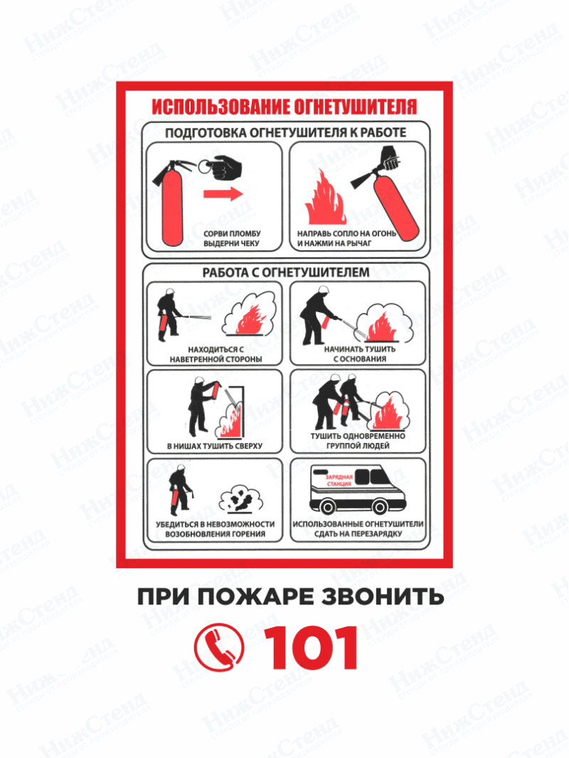 Стенд "Пожарная безопасность" — изображение 5