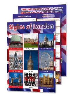 Комплект стендов в кабинет английского языка