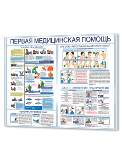 Стенд "Первая медицинская помощь"