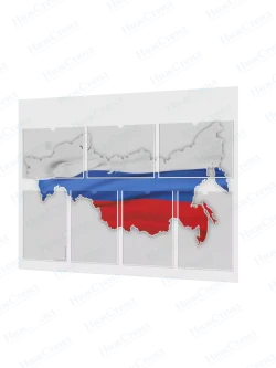 Стенд с государственной символикой