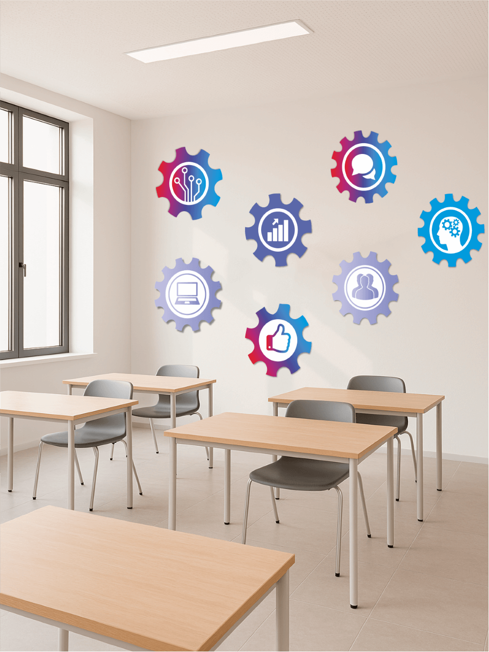 Декоративный элемент в кабинет информатики 2 Декоративный элемент в кабинет информатики — изображение 2