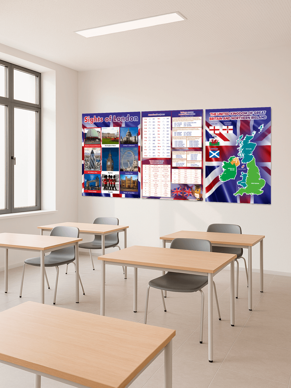 Комплект стендов в кабинет английского языка 2 Комплект стендов в кабинет английского языка — изображение 2