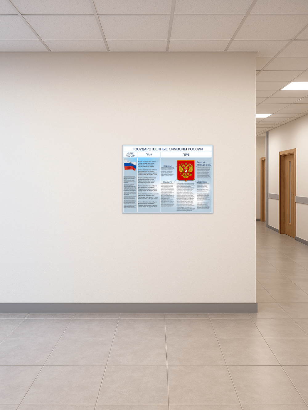 Стенд "Государственные символы России" 5 Стенд "Государственные символы России" — изображение 5