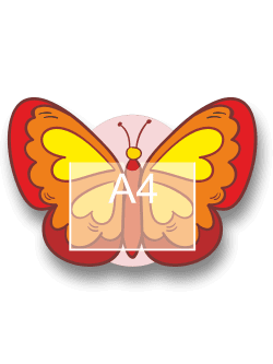 Информационный стенд "Бабочка"