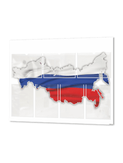 Стенд с государственной символикой