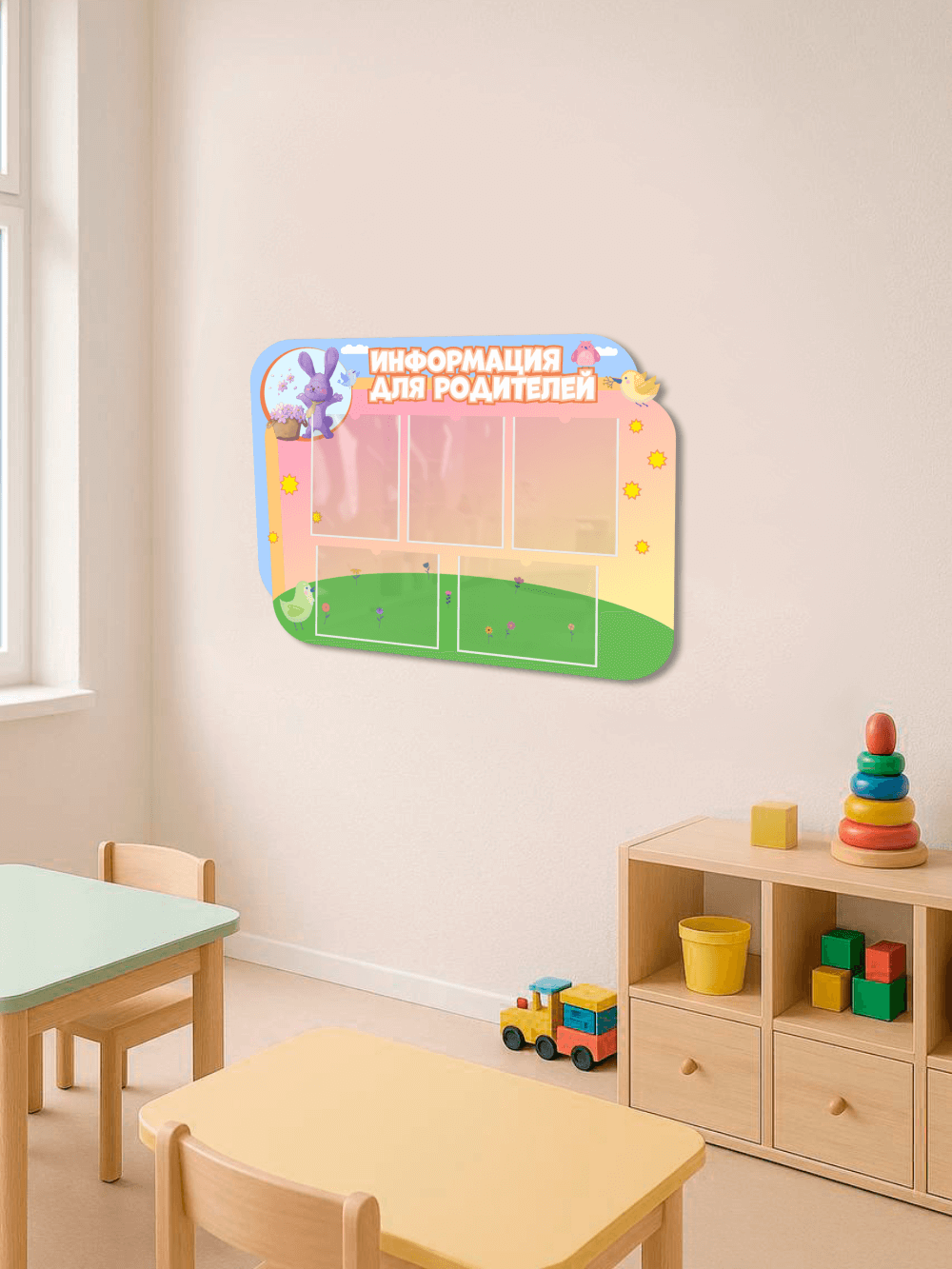 Информационный стенд с карманами 4 Информационный стенд с карманами — изображение 4