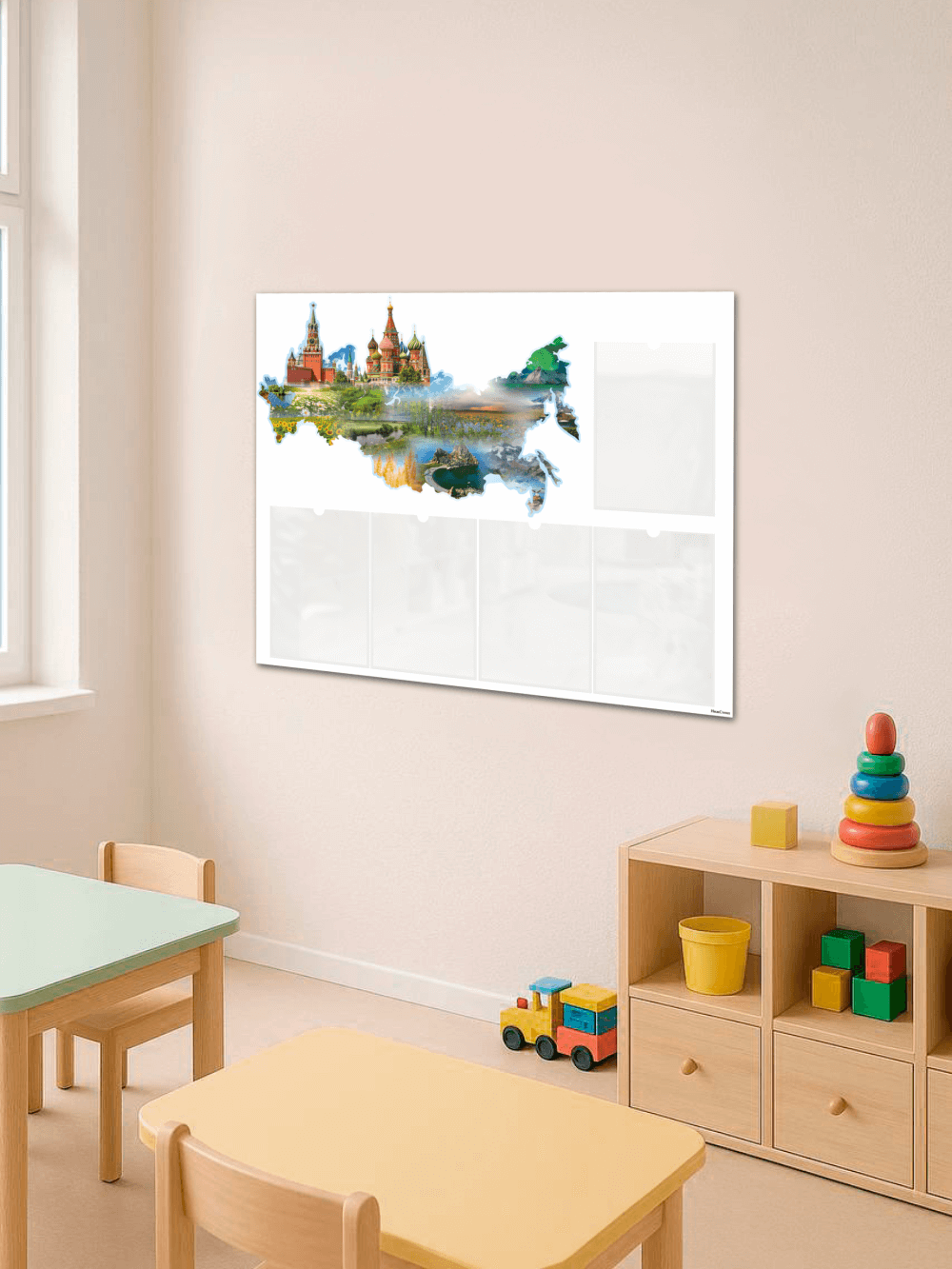 Патриотический стенд с символикой РФ 4 Патриотический стенд с символикой РФ — изображение 4