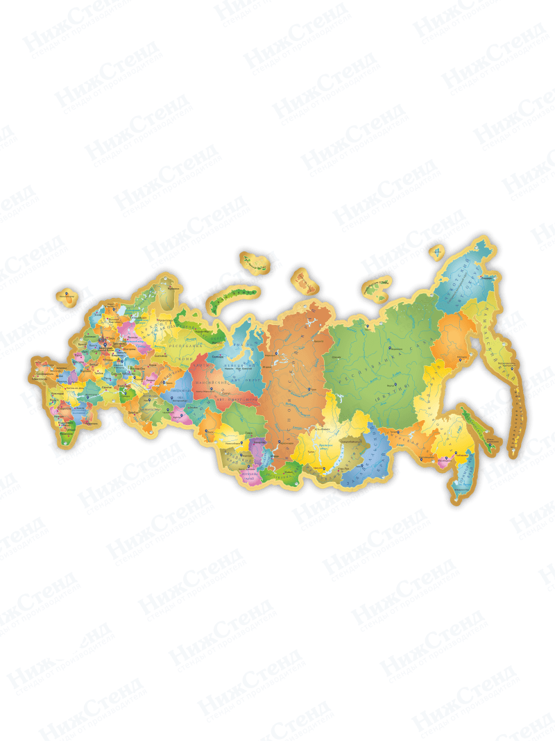 Карта России