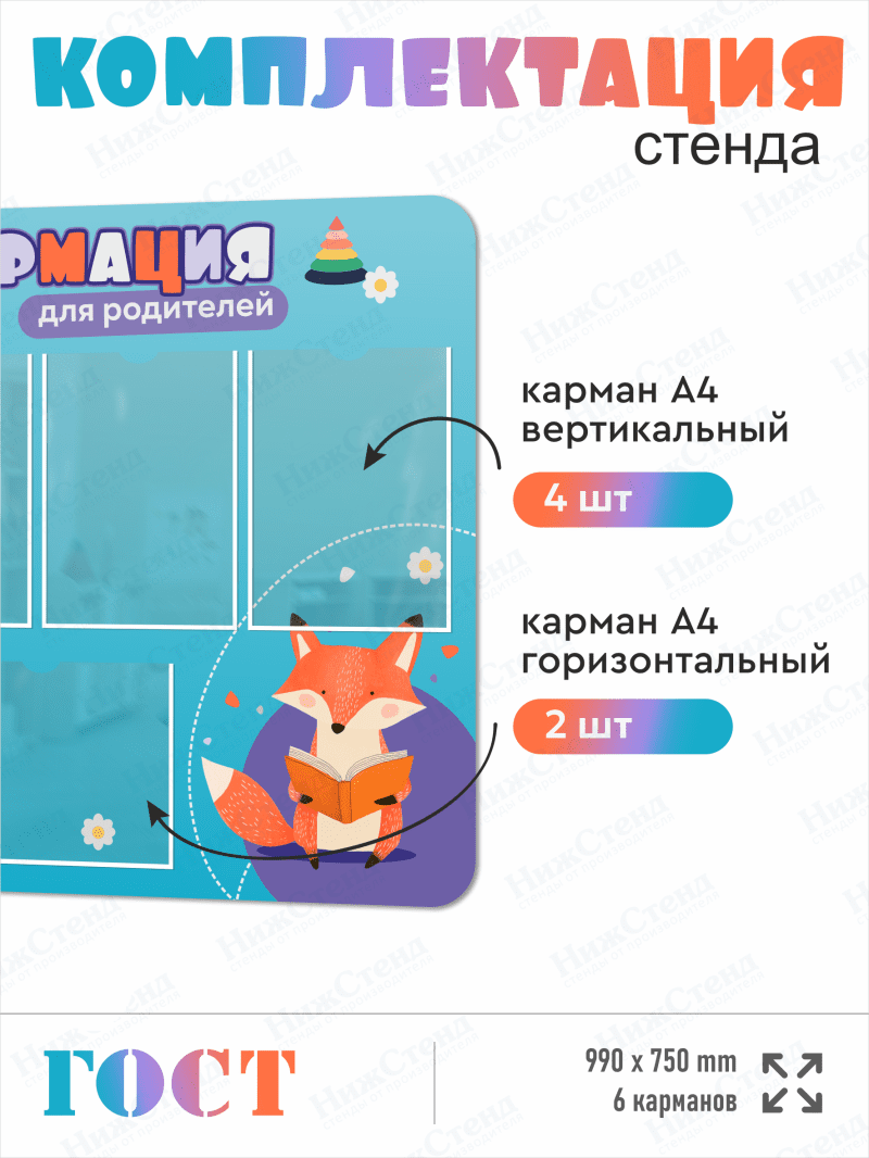 Стенд "Информация для родителей" — изображение 3